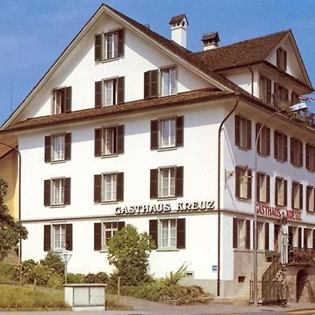 מלון לוצרן Gasthaus Zum Kreuz מראה חיצוני תמונה